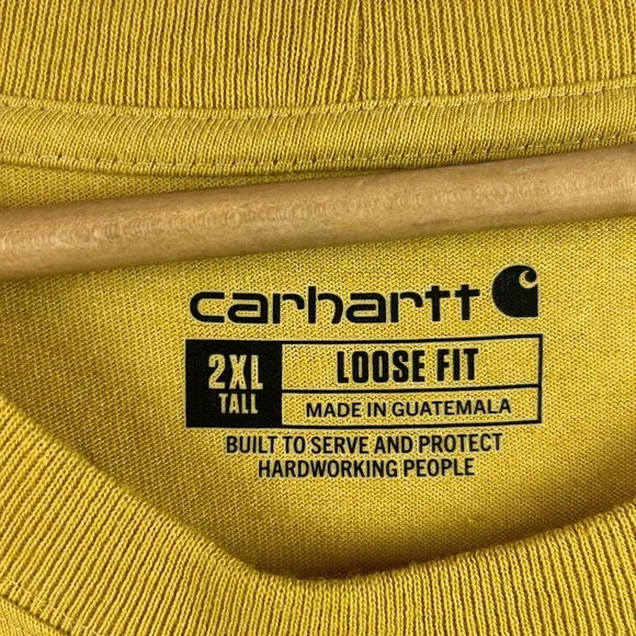 New nwot Carhartt loose fit 2XL tall t-shirt - Picture 3 of 5